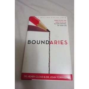 BOUNDARIES BOOK BY DR CLOUD AND DR TOWNSEND   HARDCOVER